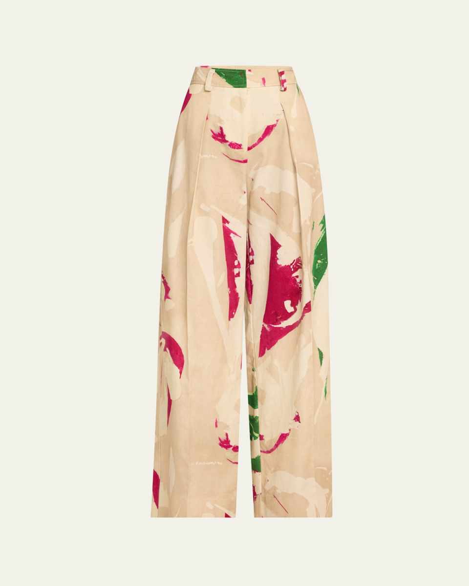UJ x Lee Krasner Mitchell Wide-Leg Pants